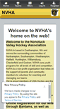 Mobile Screenshot of nonotuckvalleyhockey.org